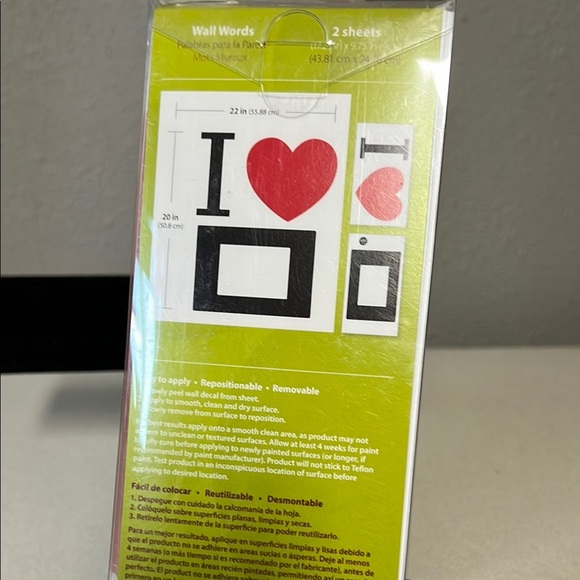Wall Pops I Love Photo Frame Decals - Picture 4 of 4